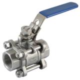 3 Piece - Full Bore, Lockable Handle